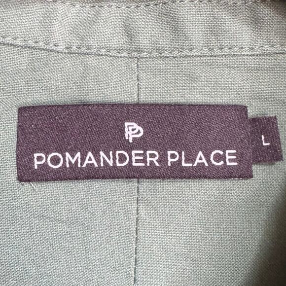 Tuckernuck’s Pomander Place Polly Dress Collared Boxy Fit Green Size Large - Picture 10 of 13